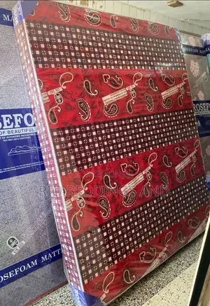 4x6 6 Inches Rose Foam Mattress