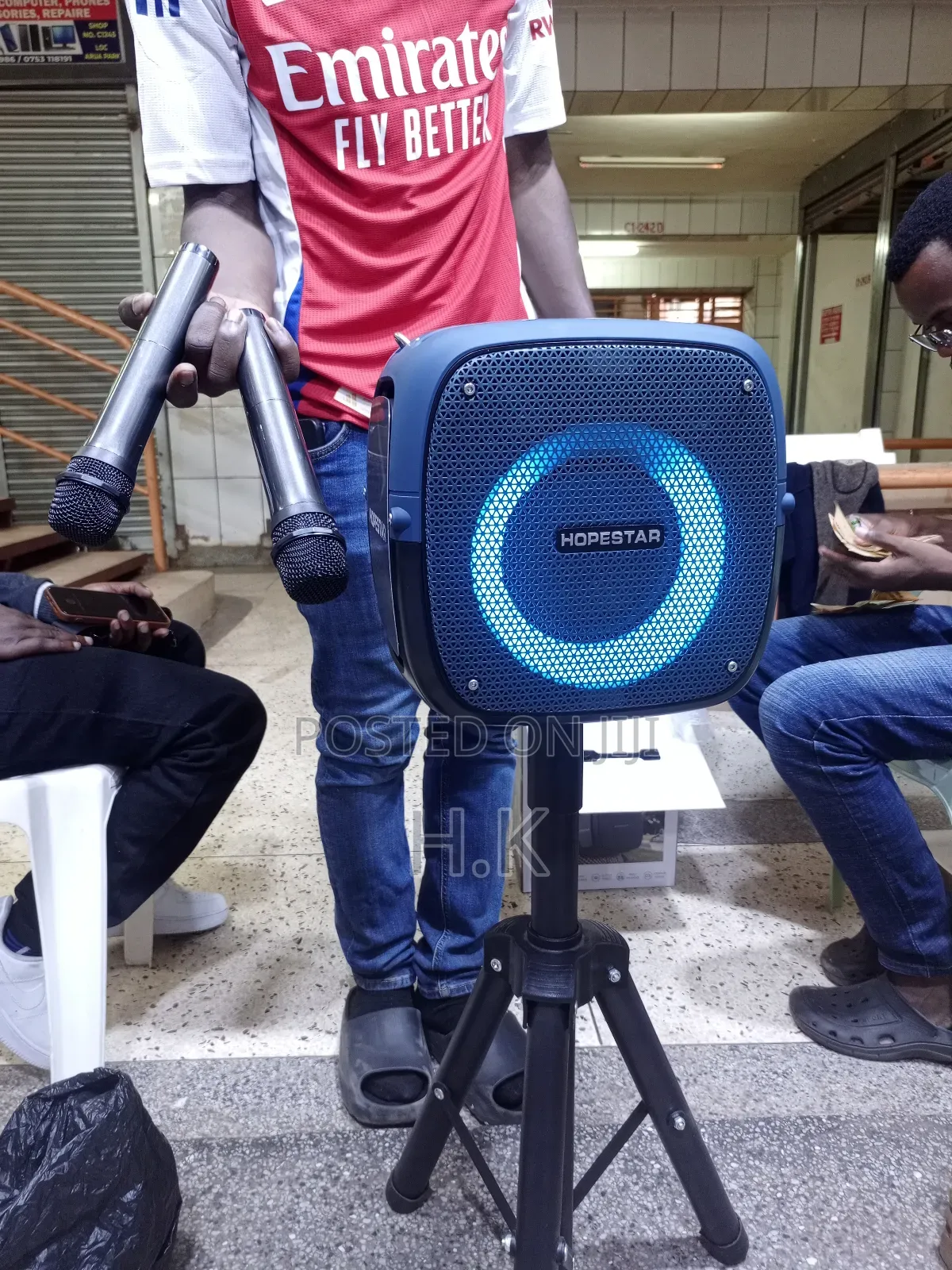 Hopestar Party One 80W RGB Lighting Wireless Speaker.