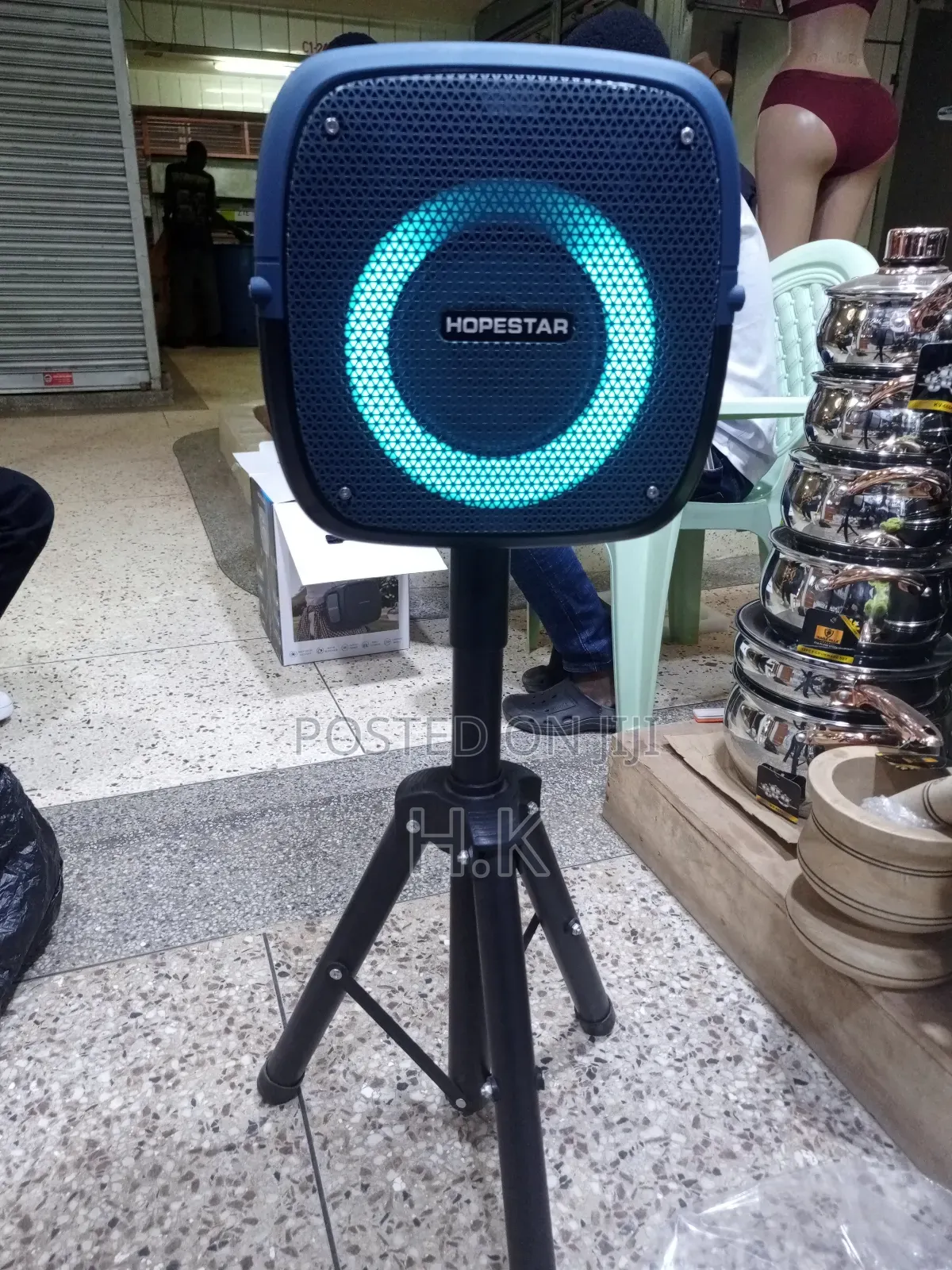 Hopestar Party One 80W RGB Lighting Wireless Speaker.