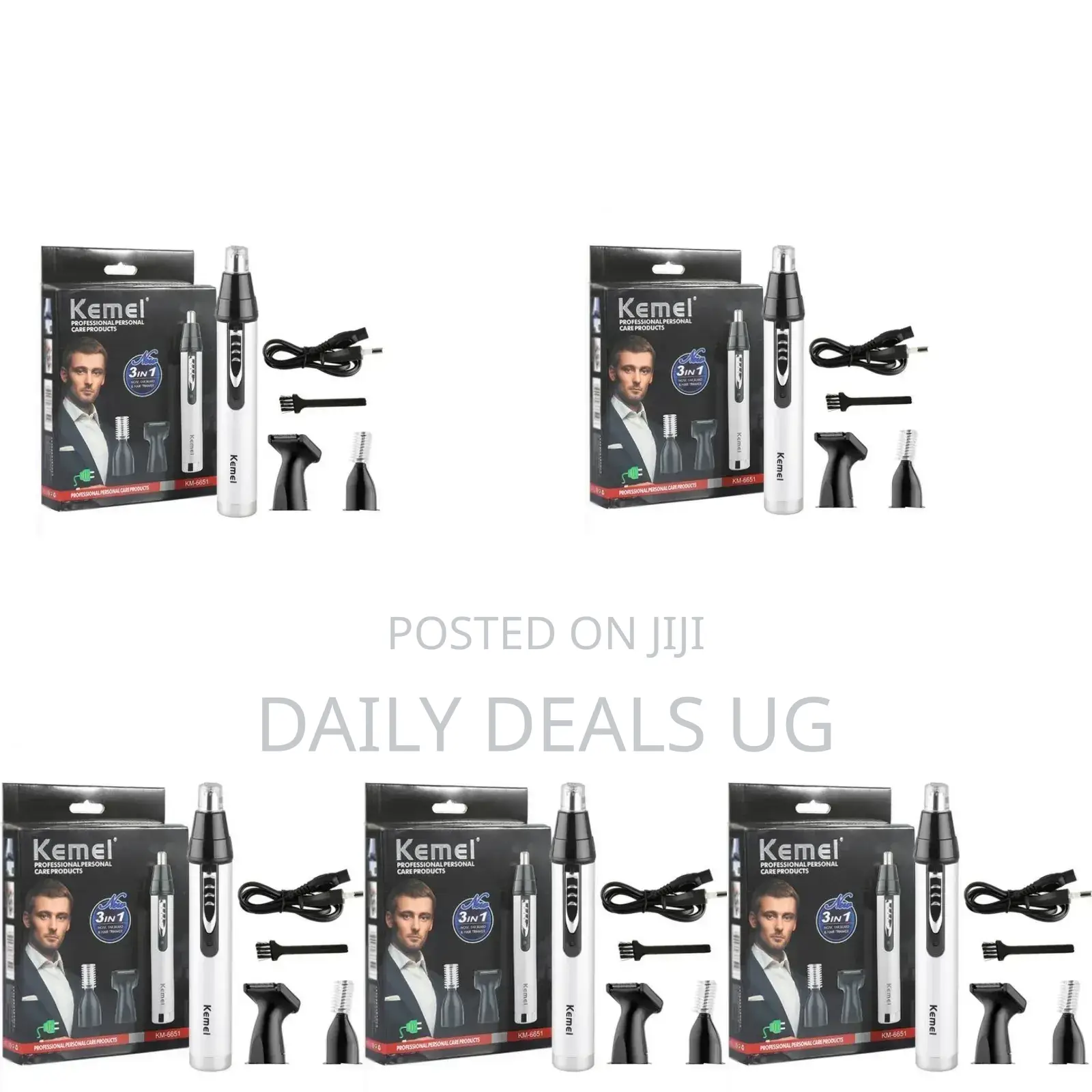 Rechargeable 3 in 1 Kemel Shaver