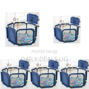 Adjustable Round Playpen