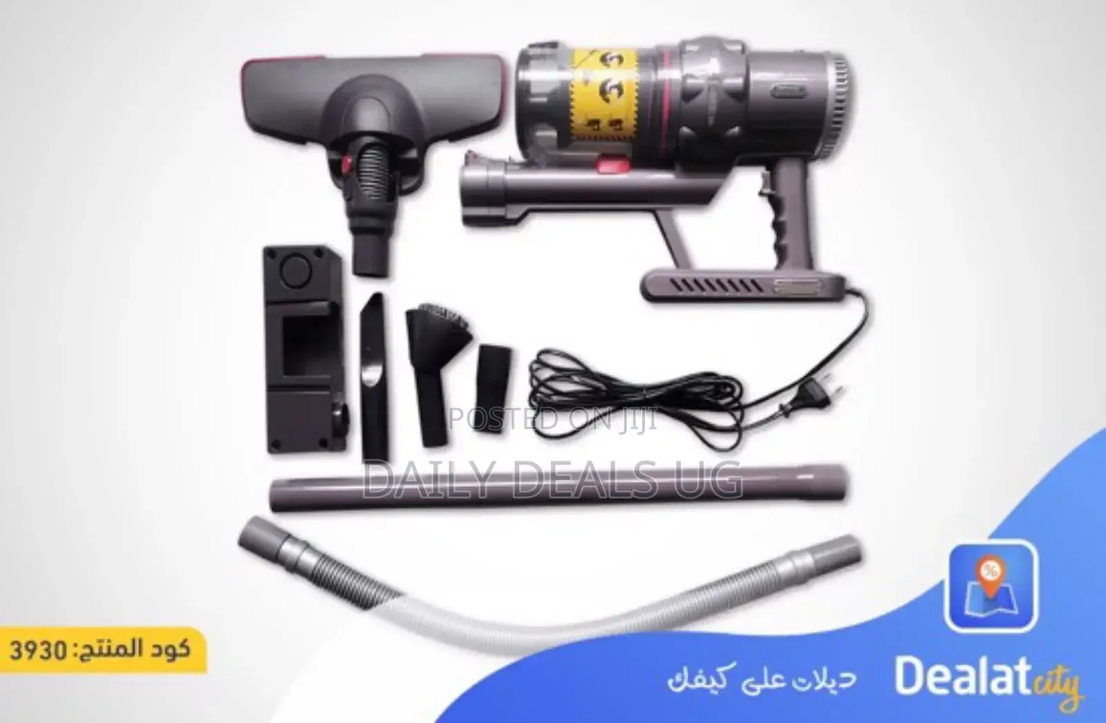 Smart Home 2000W Hand Vacuum Cleaner 18kpa Suction Power