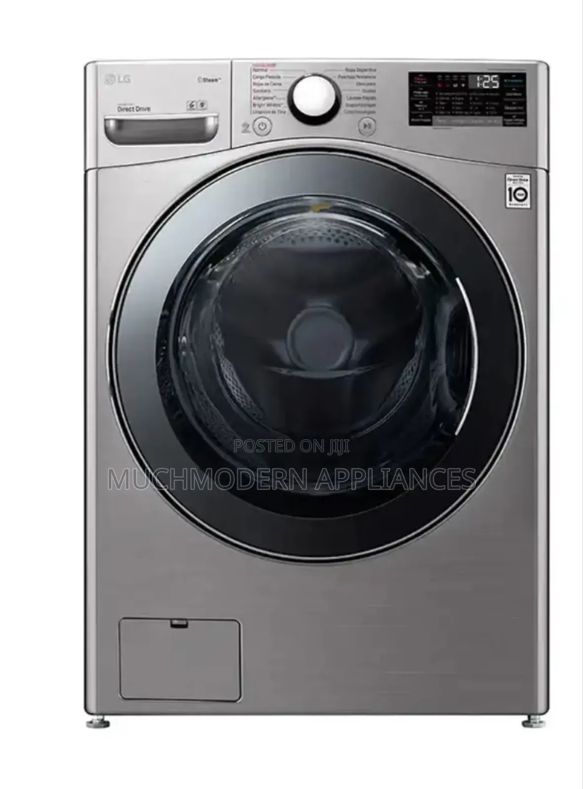 LG 18kg/10kg | Front Load Washer/Dryer, Turbowashf0l2crv2t2