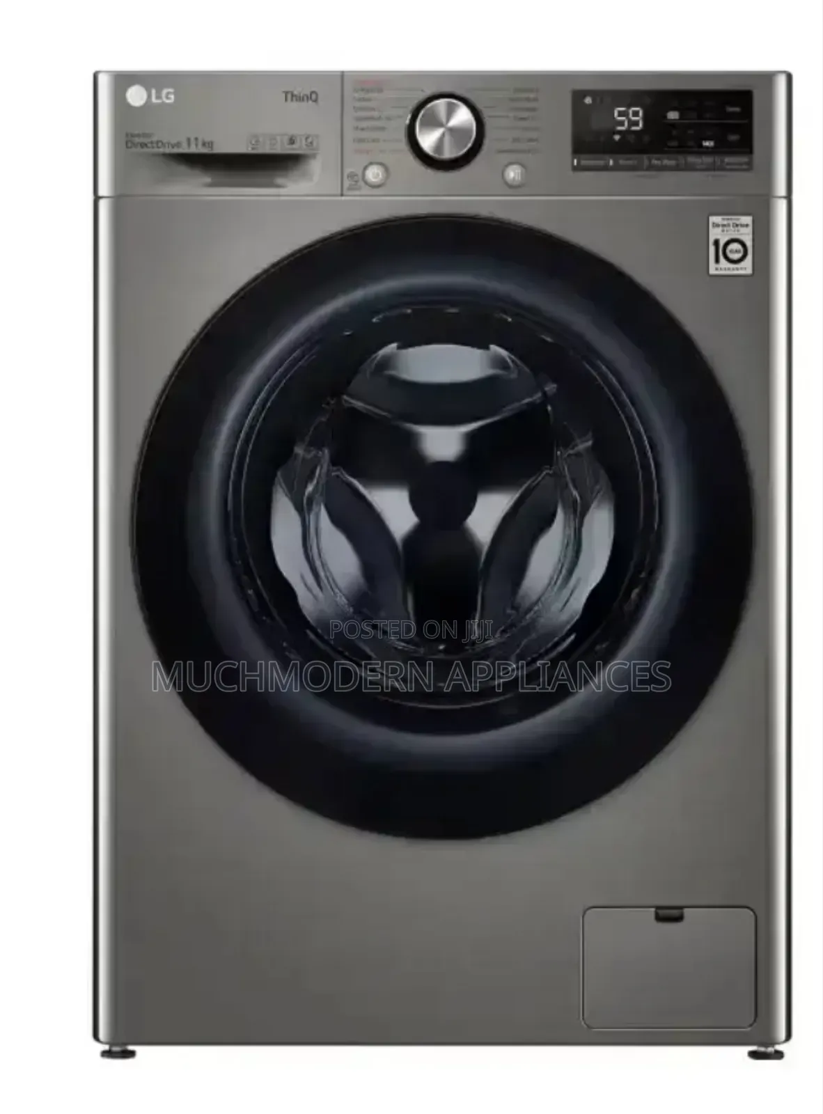LG 11kg Washing Machine Washer, VIVACE With AI, F4Y5EYGYPV