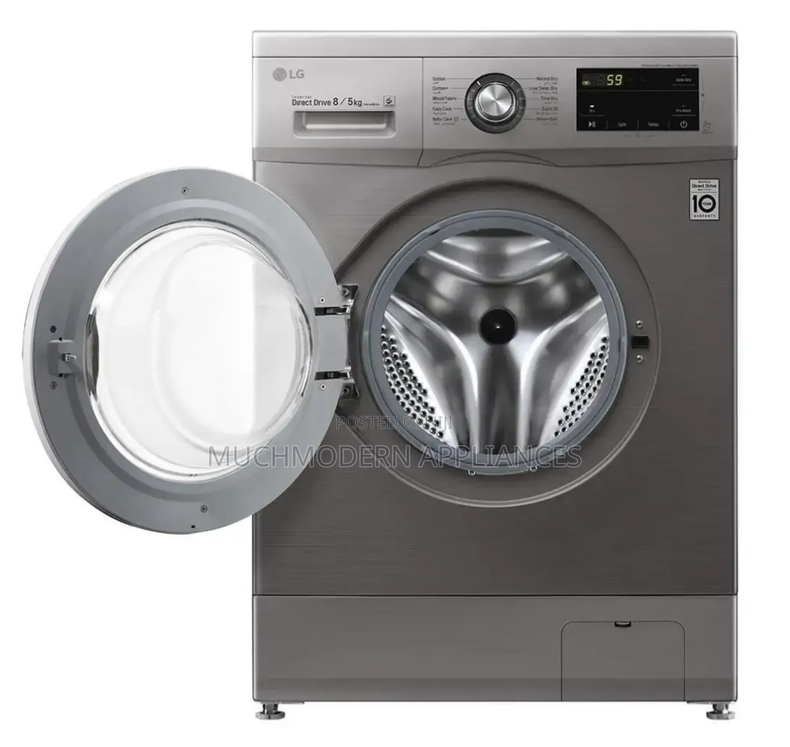 LG 8kg/5kg Washer Dryer Steamer | Thinqtm | F4J3TMG5P