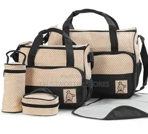 5 in 1 Baby Diaper Bag (Cloth)