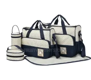 5 in 1 Baby Diaper Bag (Cloth)
