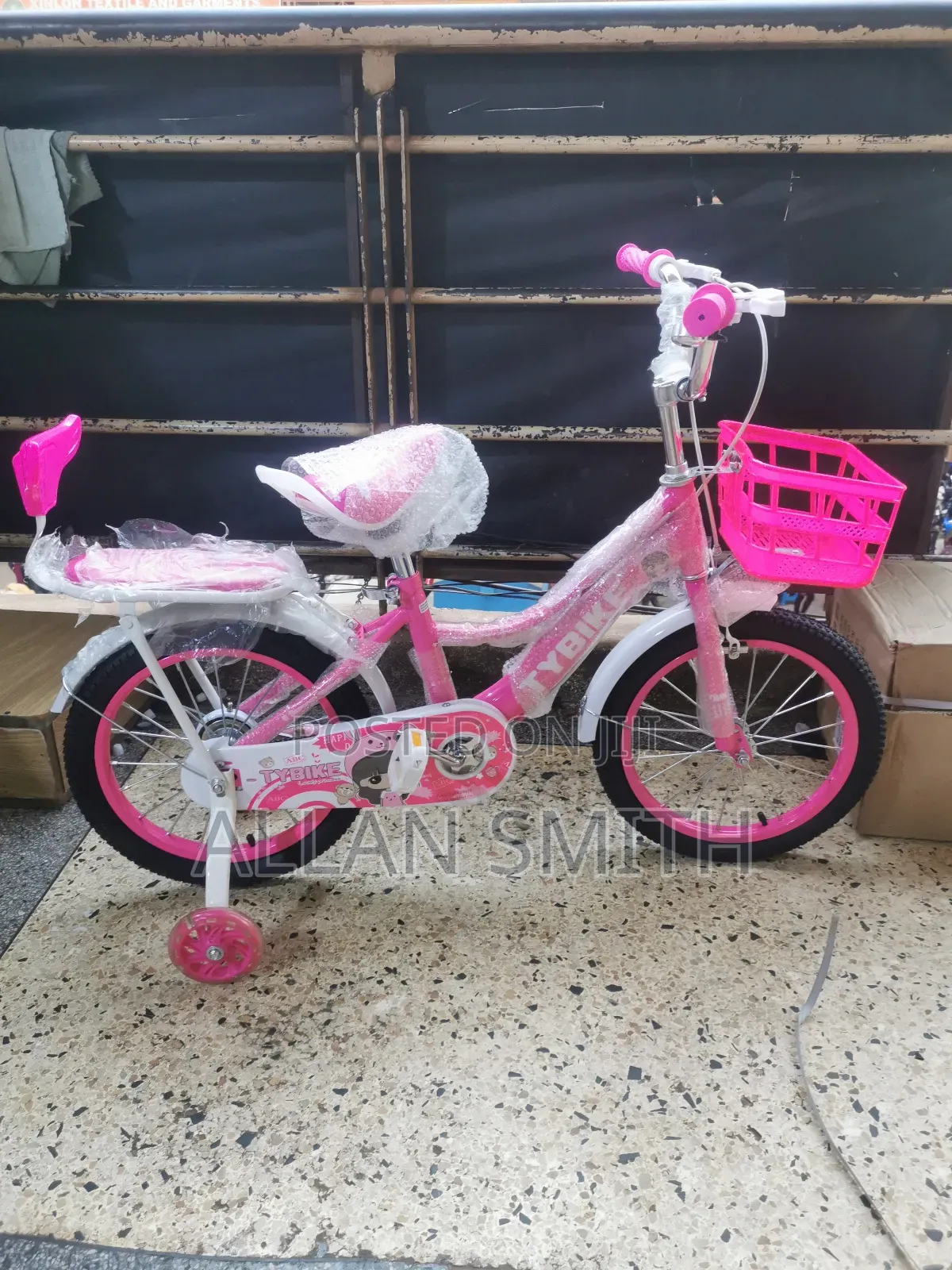Kids 5-7yrs Pinky Bicycles