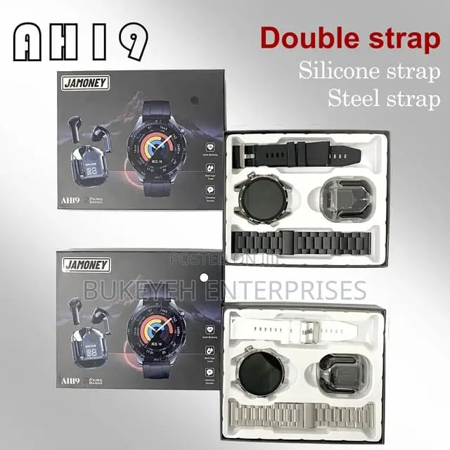Ah19 Premium Smartwatch + Earpod!