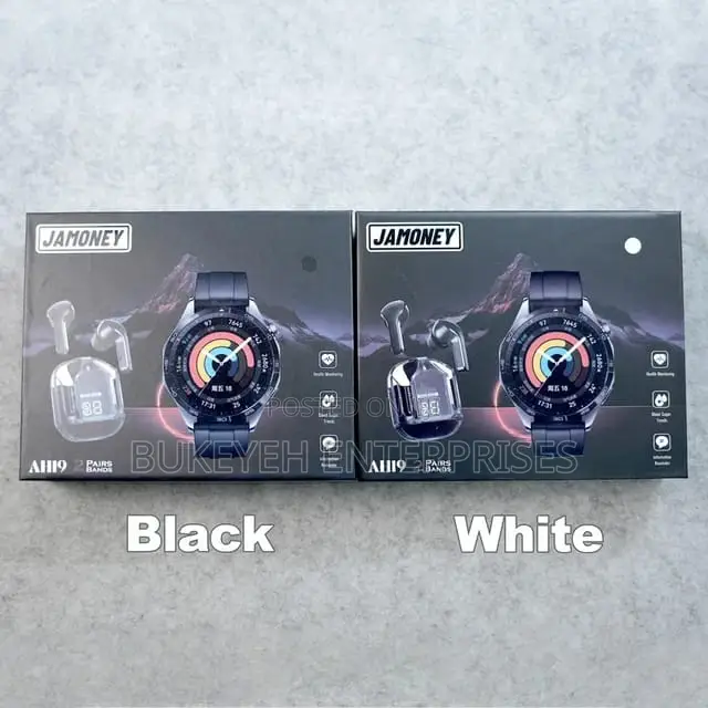Ah19 Premium Smartwatch + Earpod!