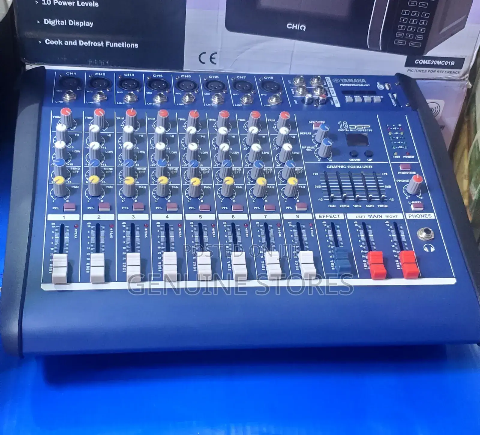 Yamaha 8 Channel Amp Mixer
