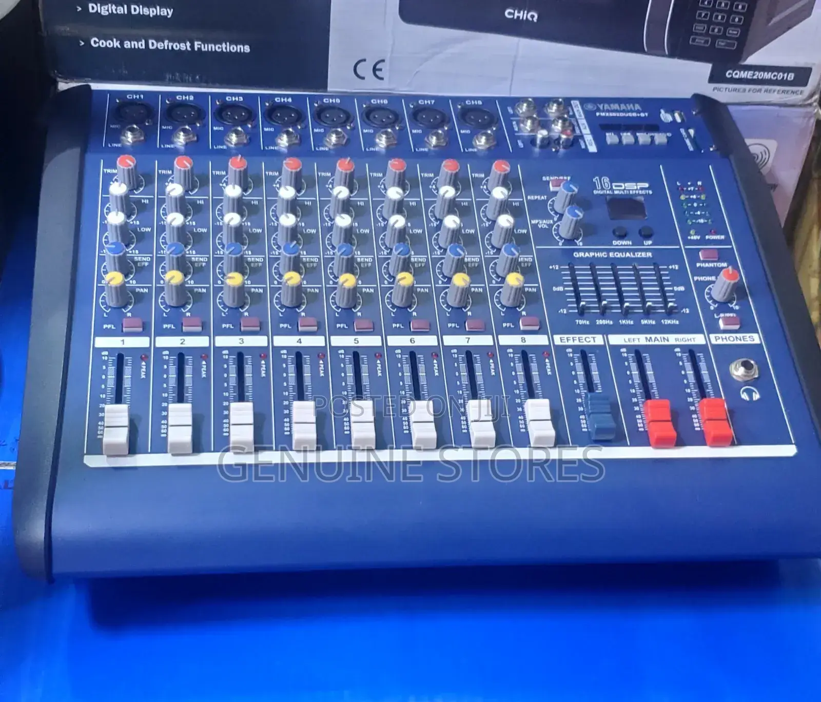 Yamaha 8 Channel Amp Mixer