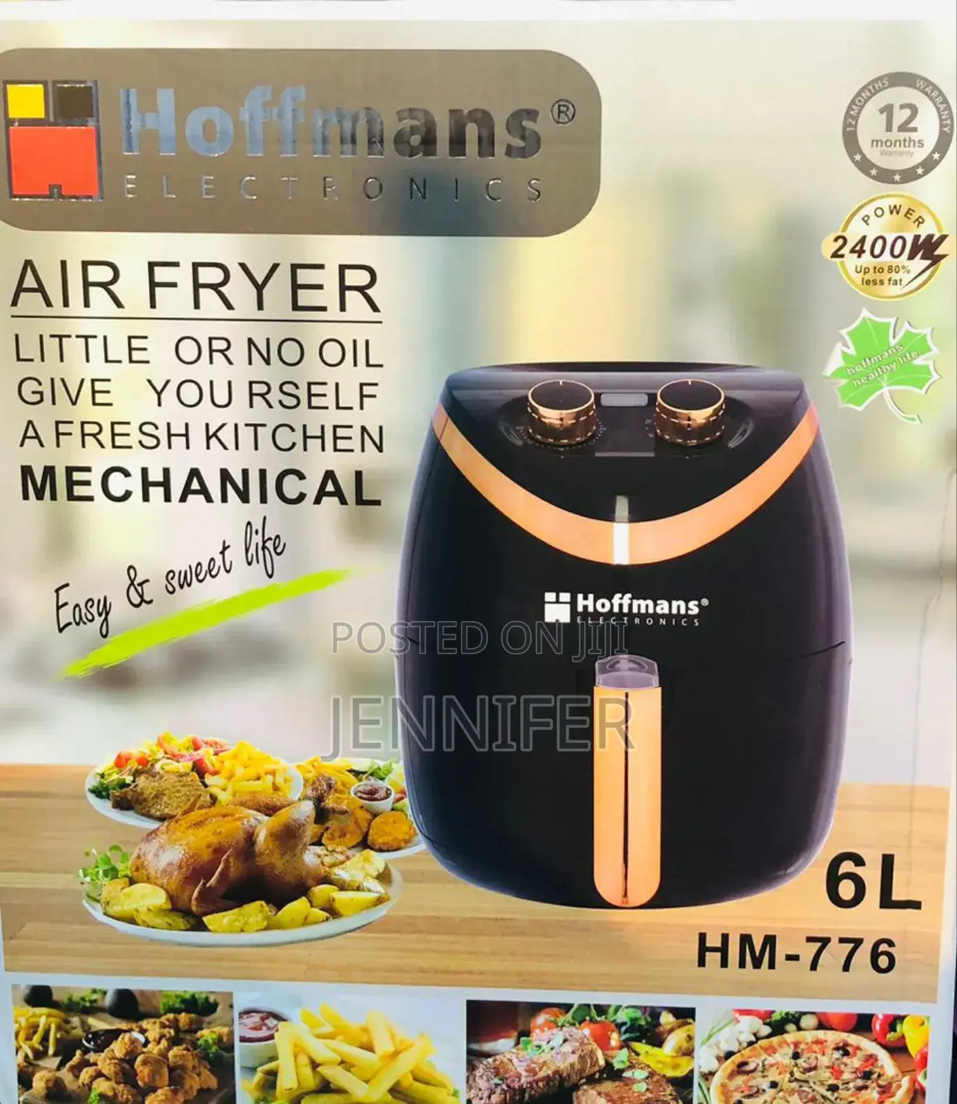 Hoffmans Fryer Hoffman 6litres