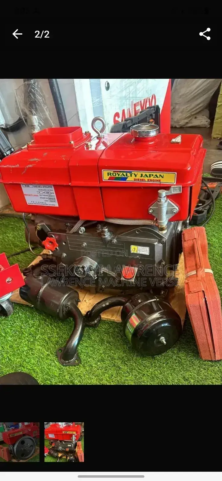 Water Cooled Diesel Engine 10HP