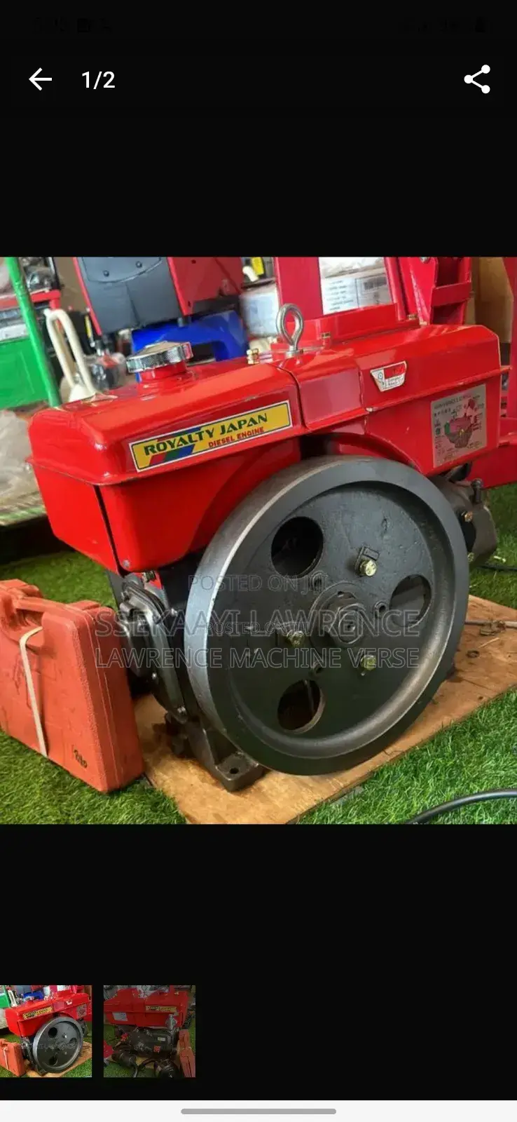 Water Cooled Diesel Engine 10HP