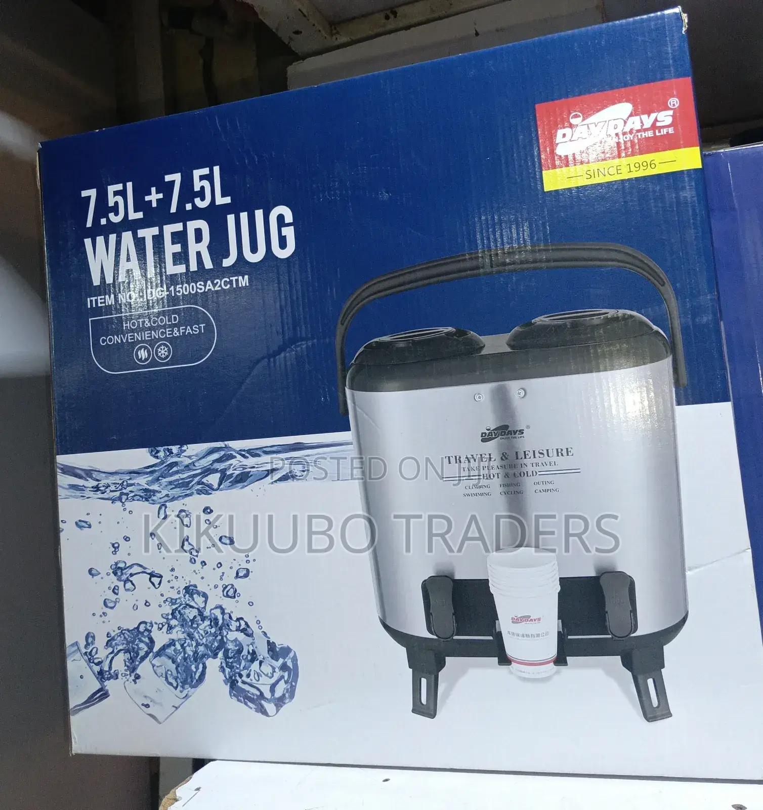 15L Twin Water Jug