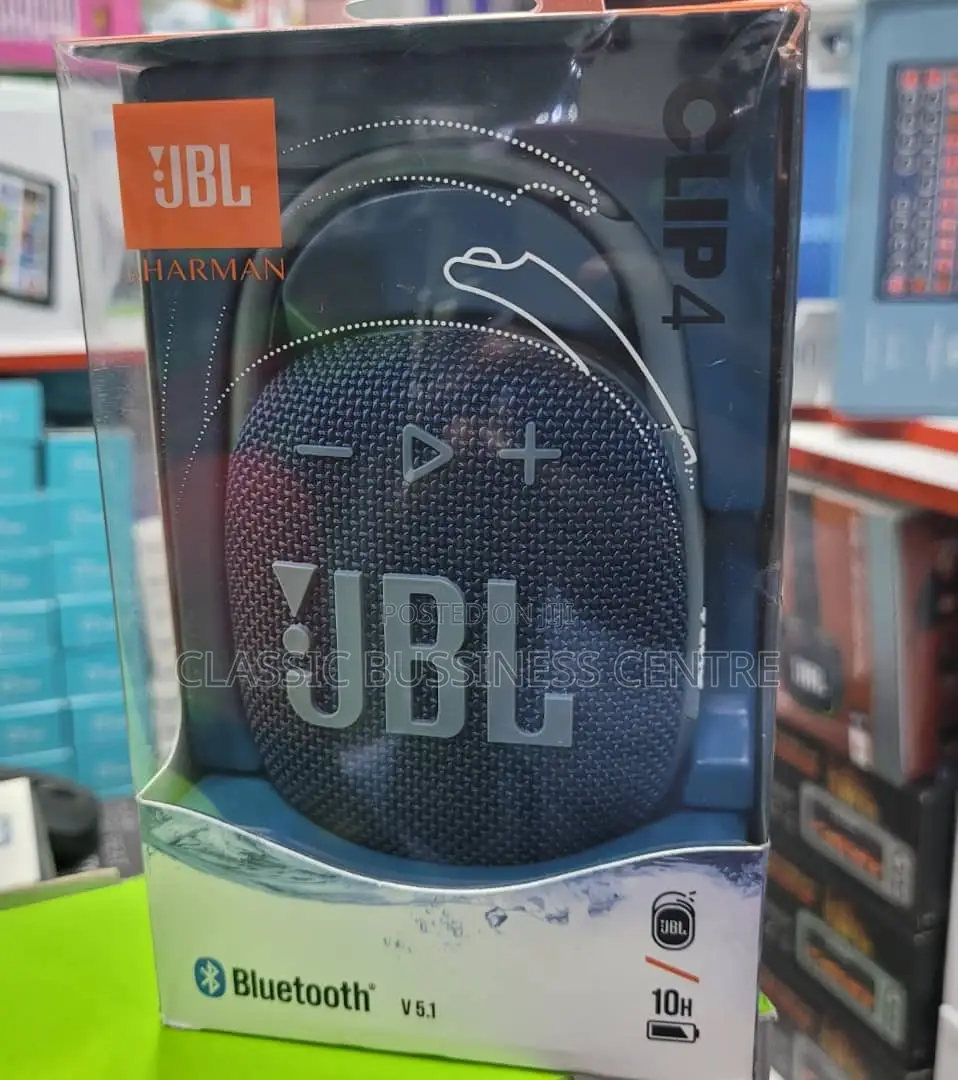 Original JBL Clip 4 Portable Music Speaker