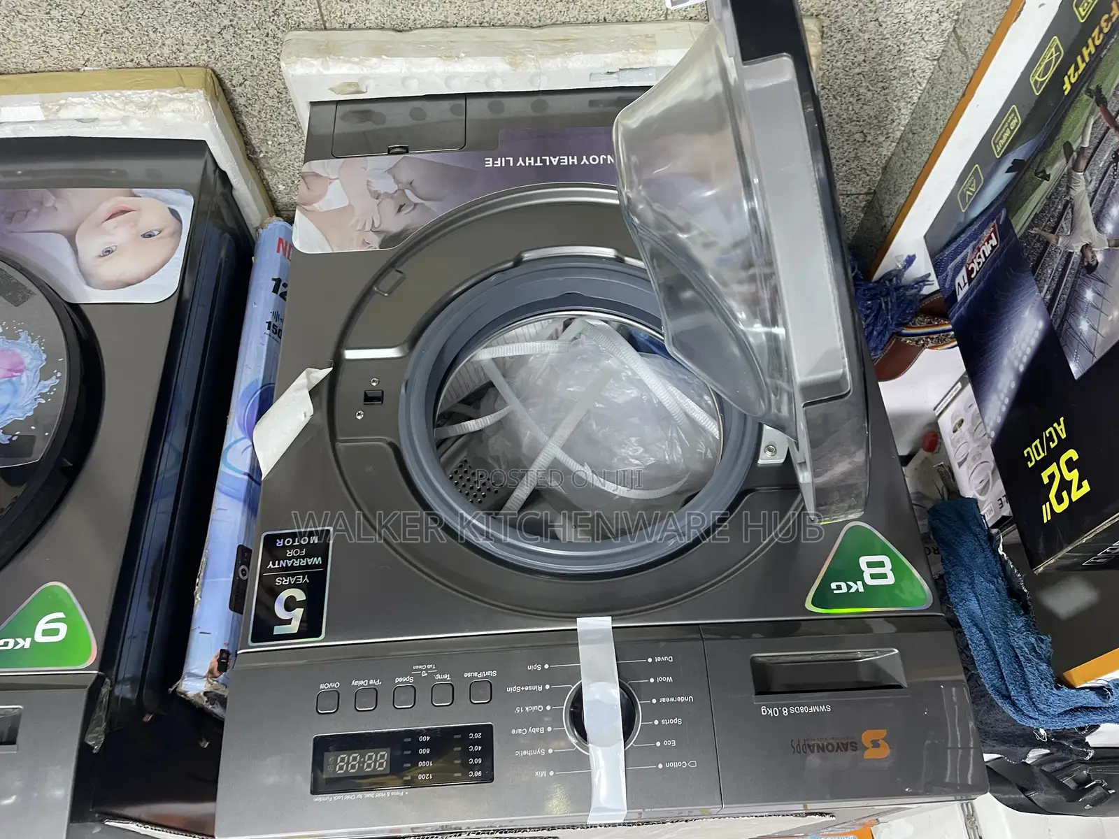 8kg Sayona Washing Machine Brand New