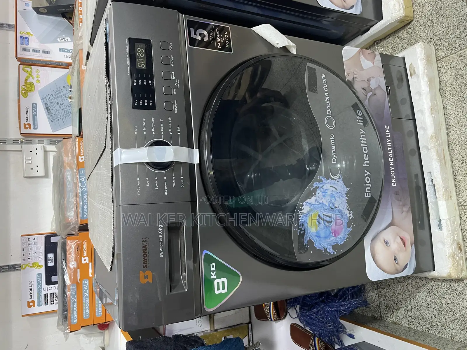 8kg Sayona Washing Machine Brand New