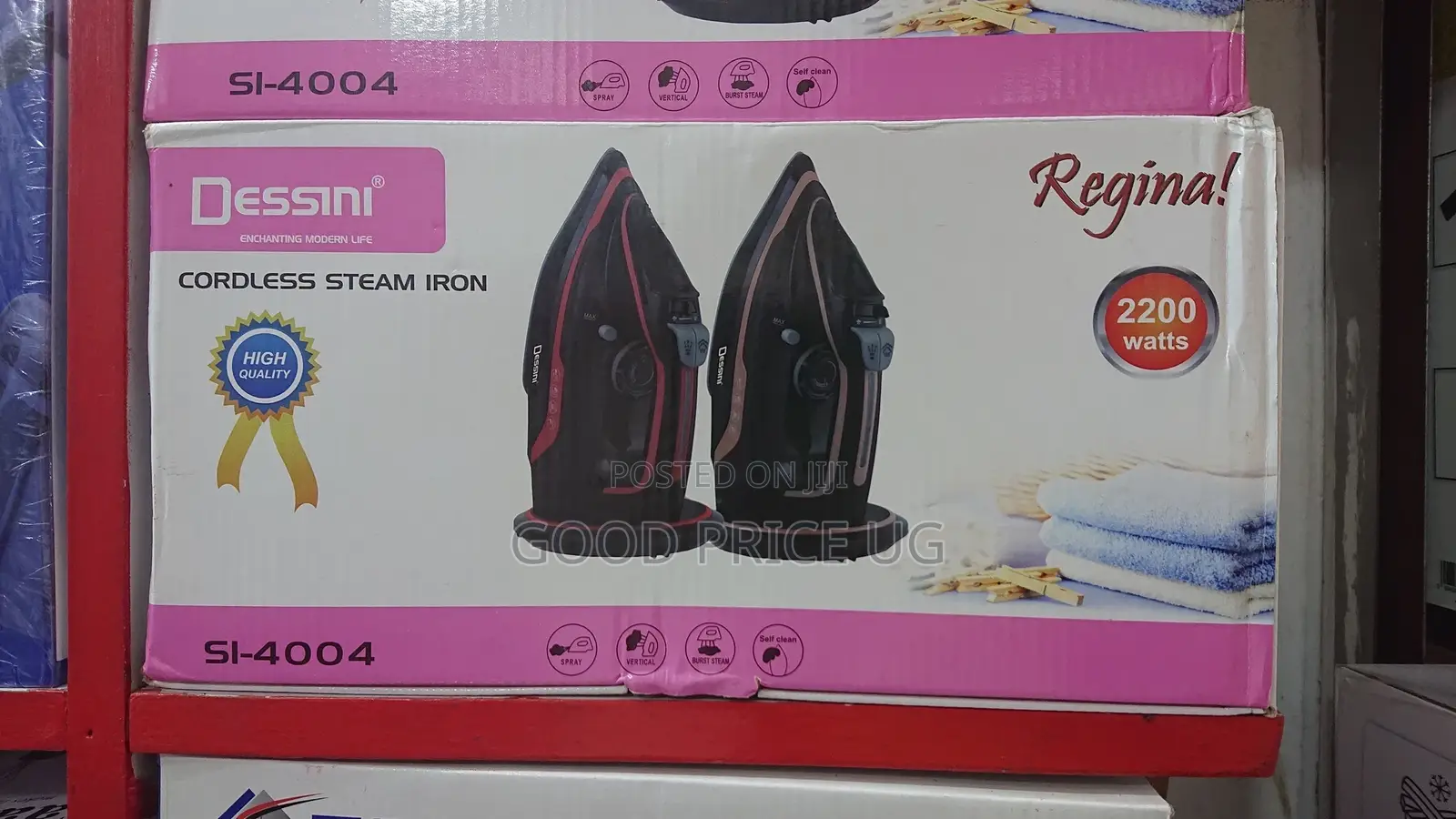 Regina Dessini Cordless Steam Iron
