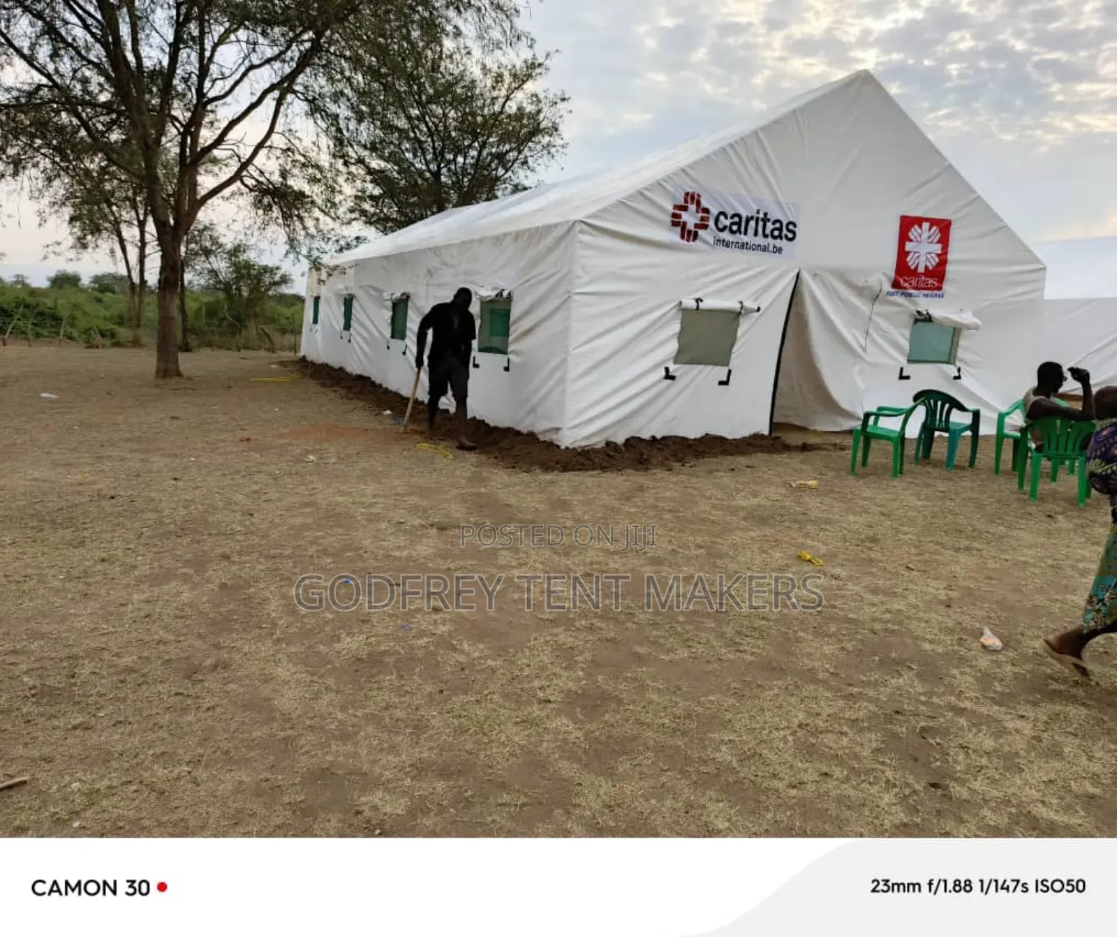 25ft X 48ft Ordinary House Tent in Hard PVC Material