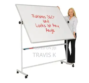 90cmby150cm White Board With Adjustable Stand