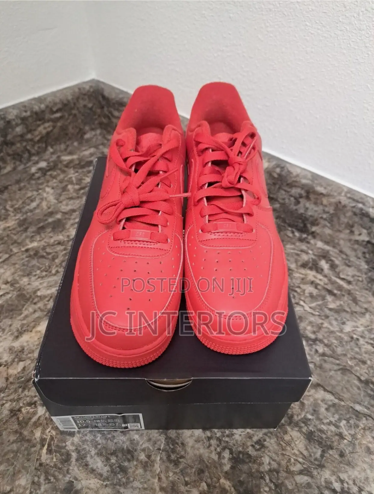 Nike Air Force Low Triple Red