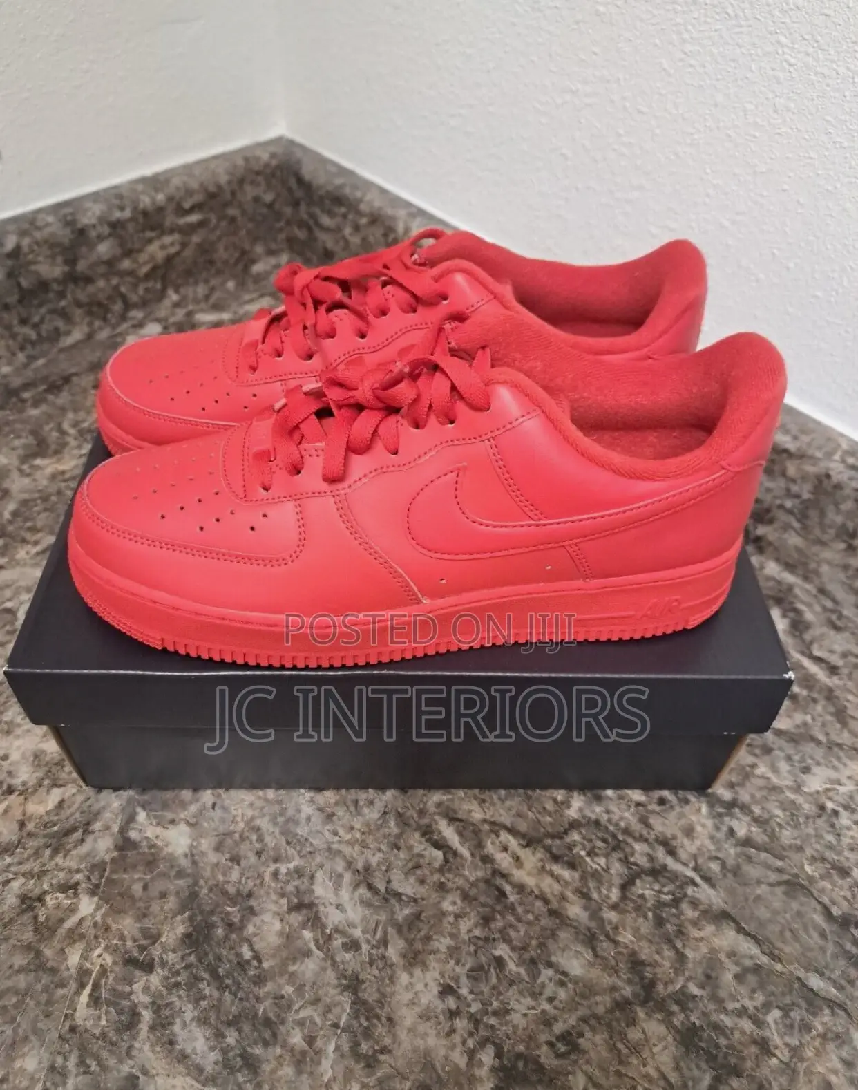 Nike Air Force Low Triple Red