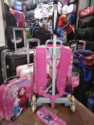 Planned Kids Charactered Bag. Frozen . Fullset.3pcs.( Pink)