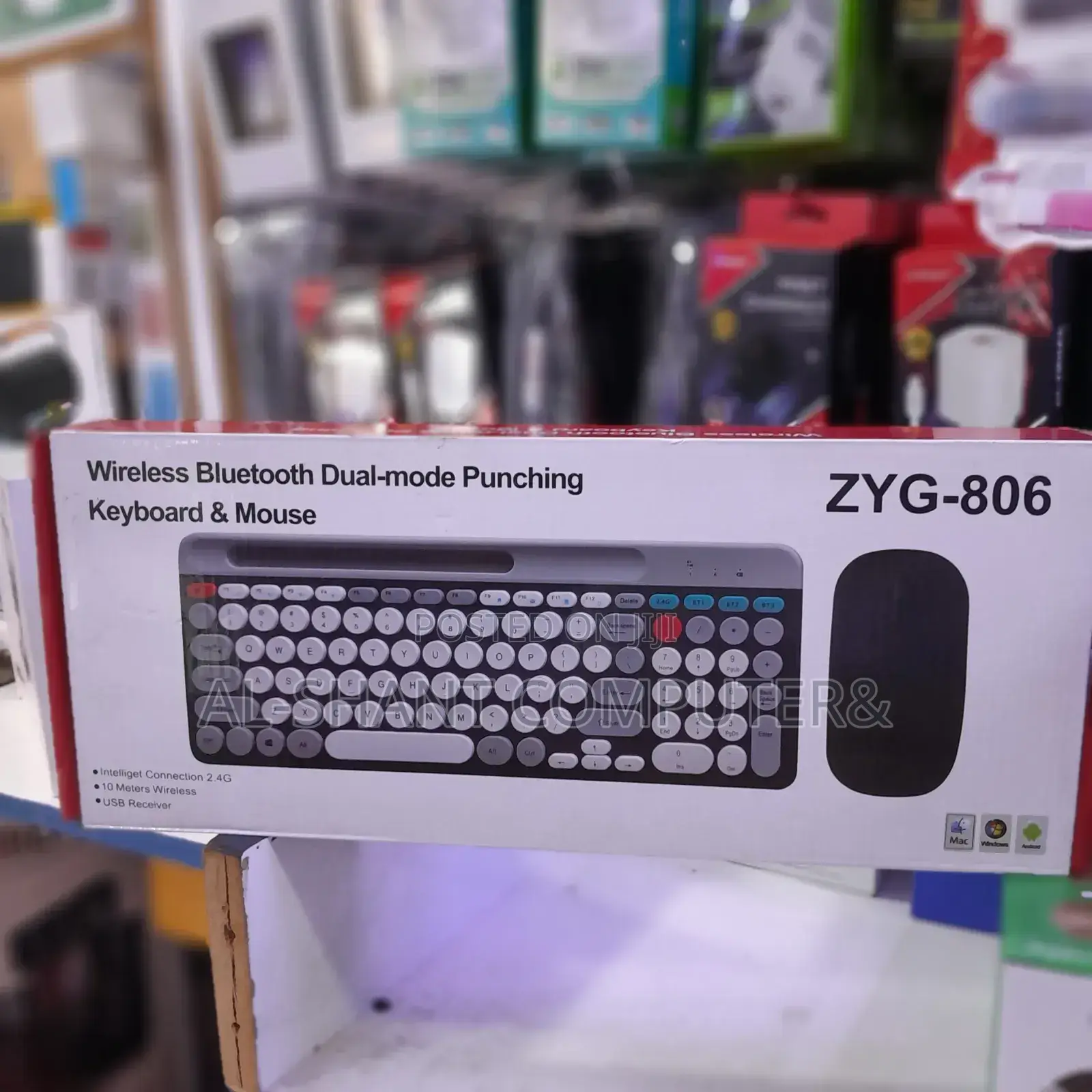 ZYG-806 Wireless Dual-Mode Punching Keyboard Mouse