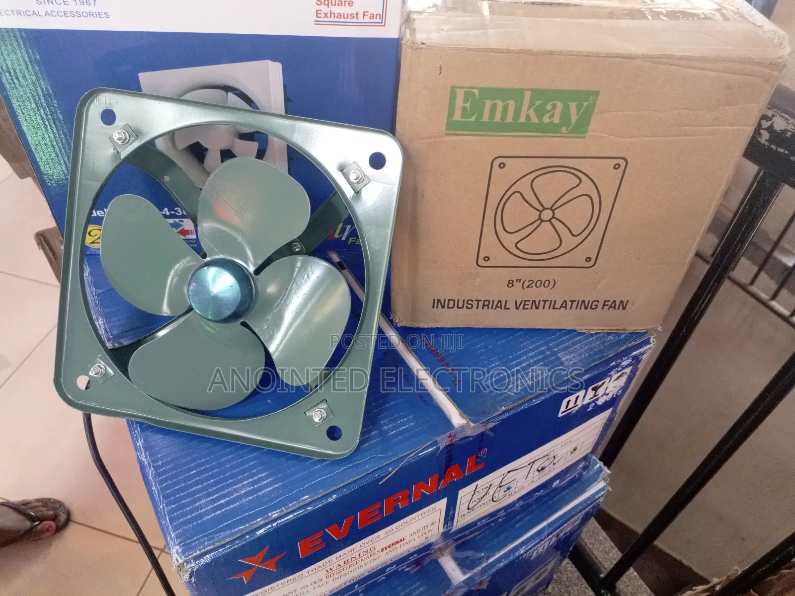Exhaust 8" Fans