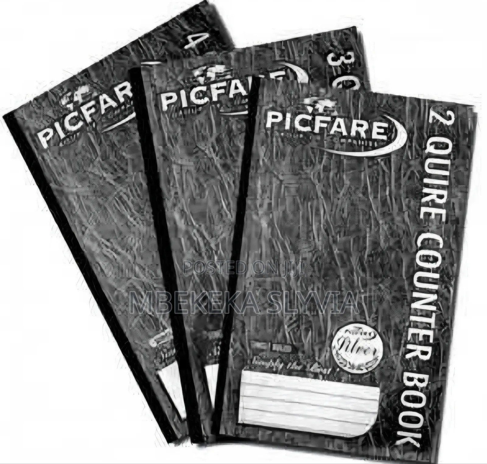 Black Books Picfare 3Q 1 Dozen Black Books Stationary