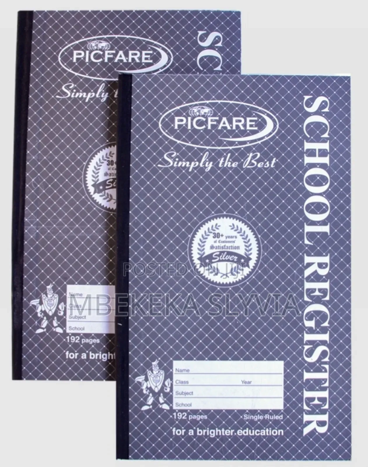 Picfare Black Books 2 Quire 1 Dozen Stationary