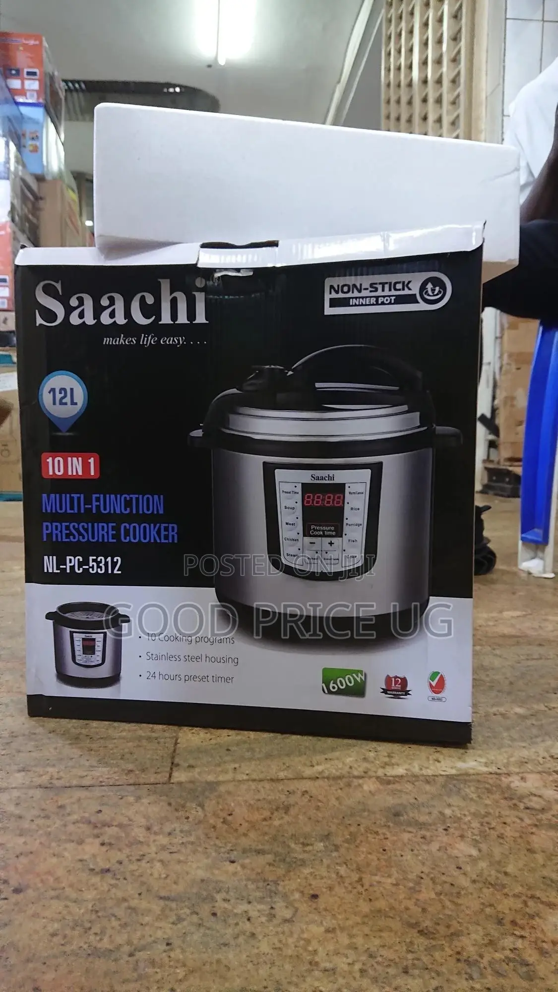 Saachi 12L 10in1 Multi-Function Pressure Cooker