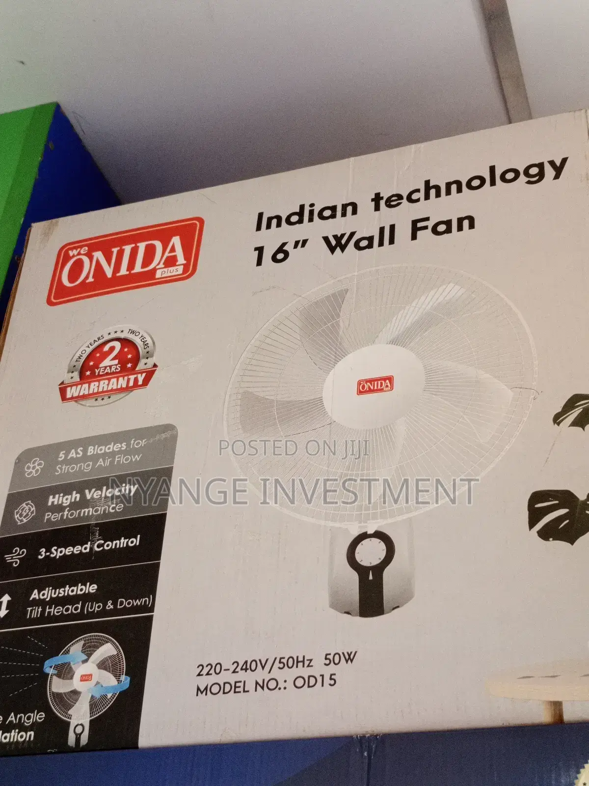 Wall Fan. Onida Wall Fan Wirh Indian Technology