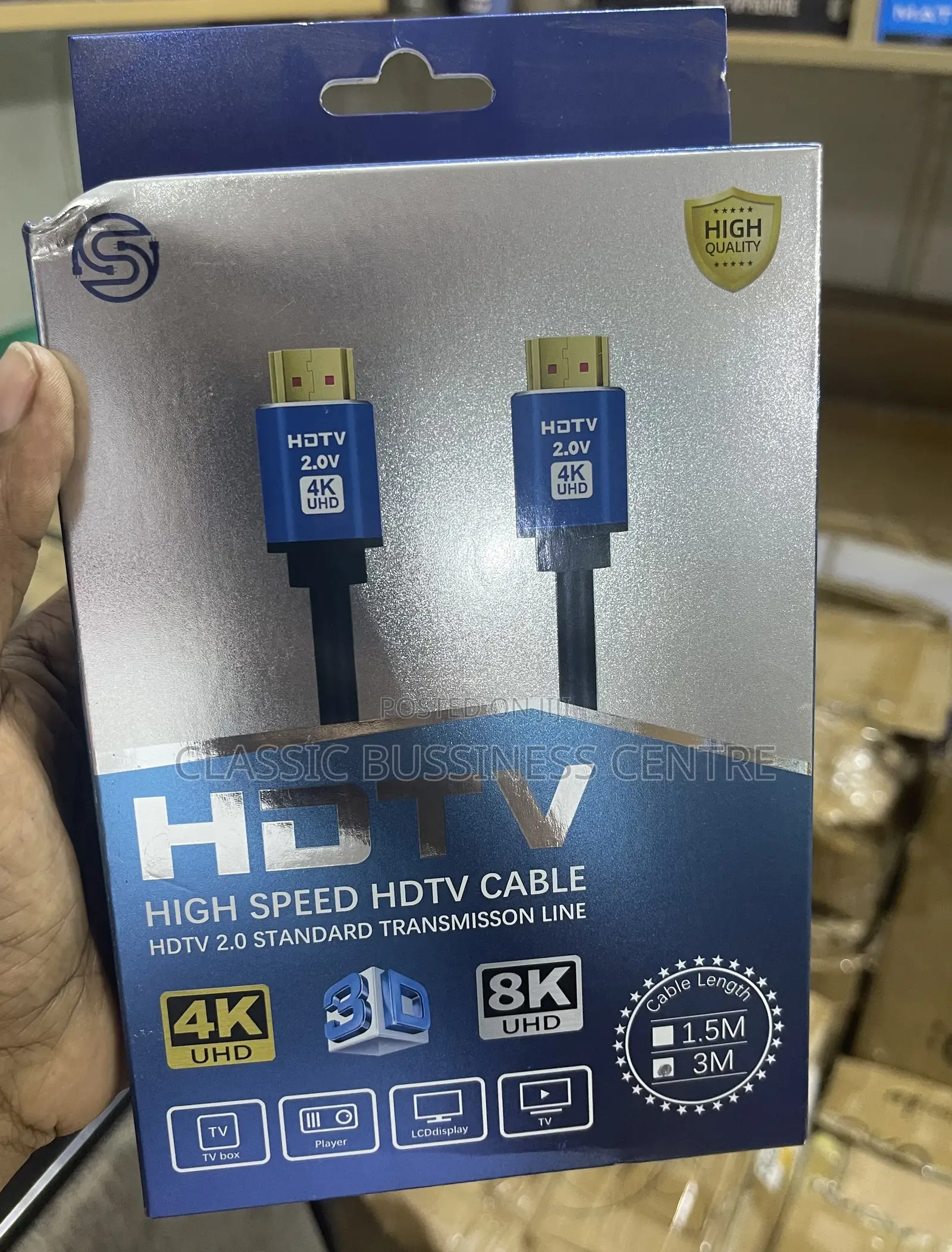 HDTV Premium High Speed HDTV Cable Hdmi Cable 5m