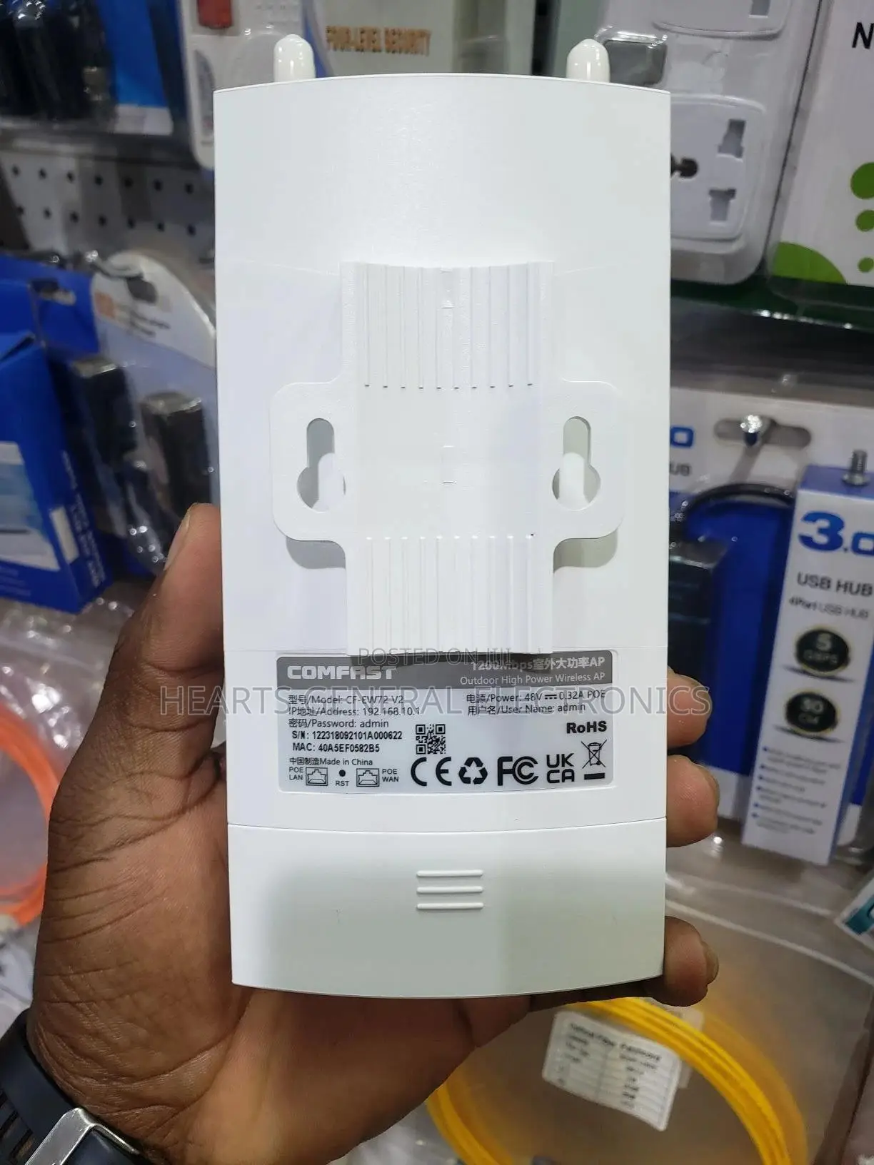 Outdoor Access Point Dualband 2.4ghz and 5.8ghz
