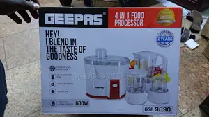 GEEPAS 4N1 Food Processor With 2 Year Warranty GSB9890