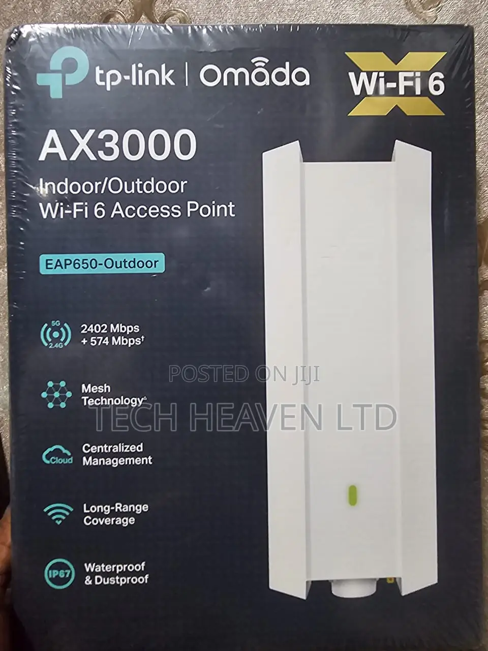Tp Link -Eap 650 Omada Ax3000 Indoor/Outdoor Acess Point