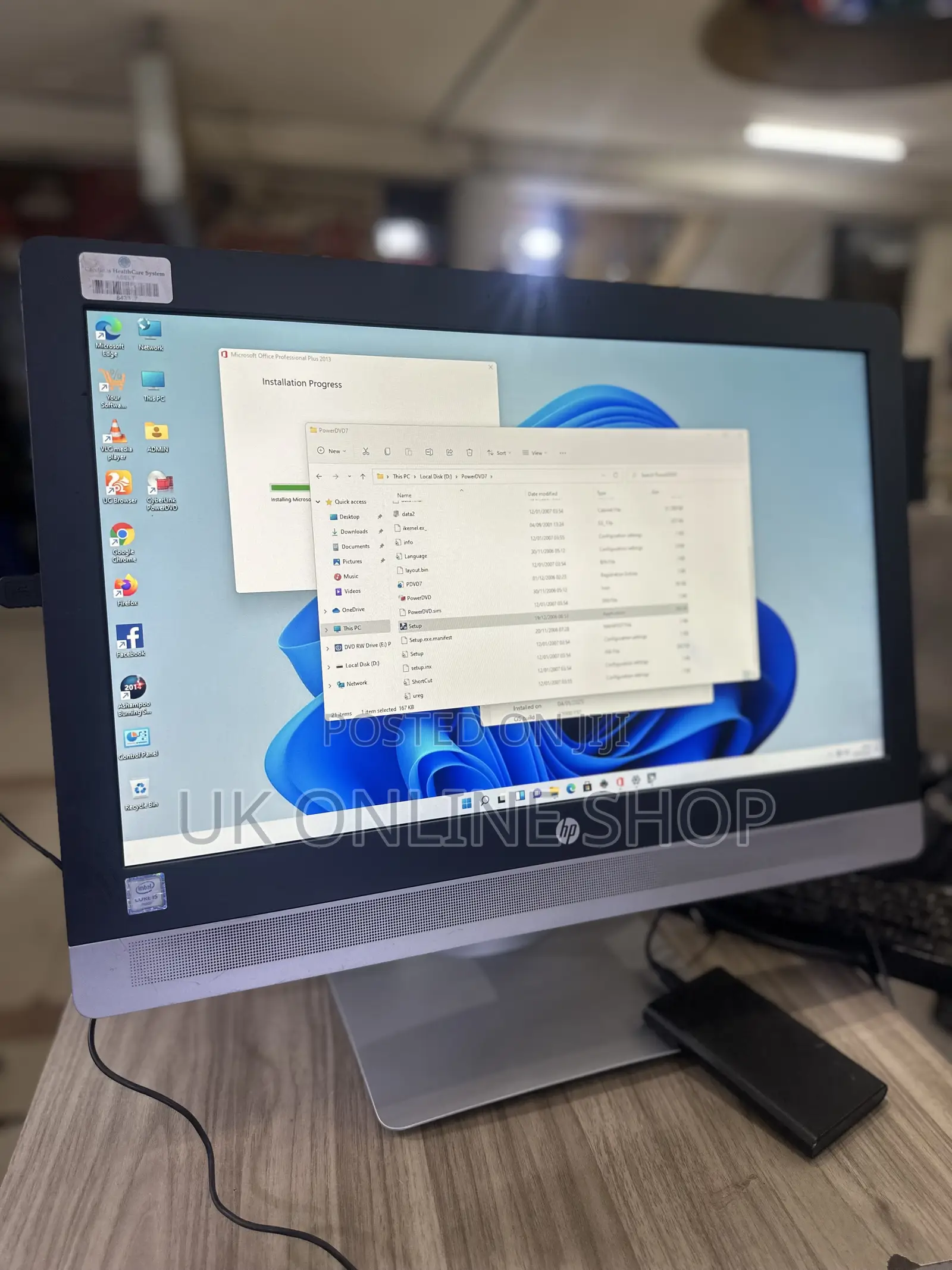 Desktop Computer HP 268 Pro G1 8GB Intel Core I5 HDD 500GB