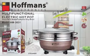Hoffmans 8l Multifunction Electric Hot Pot.