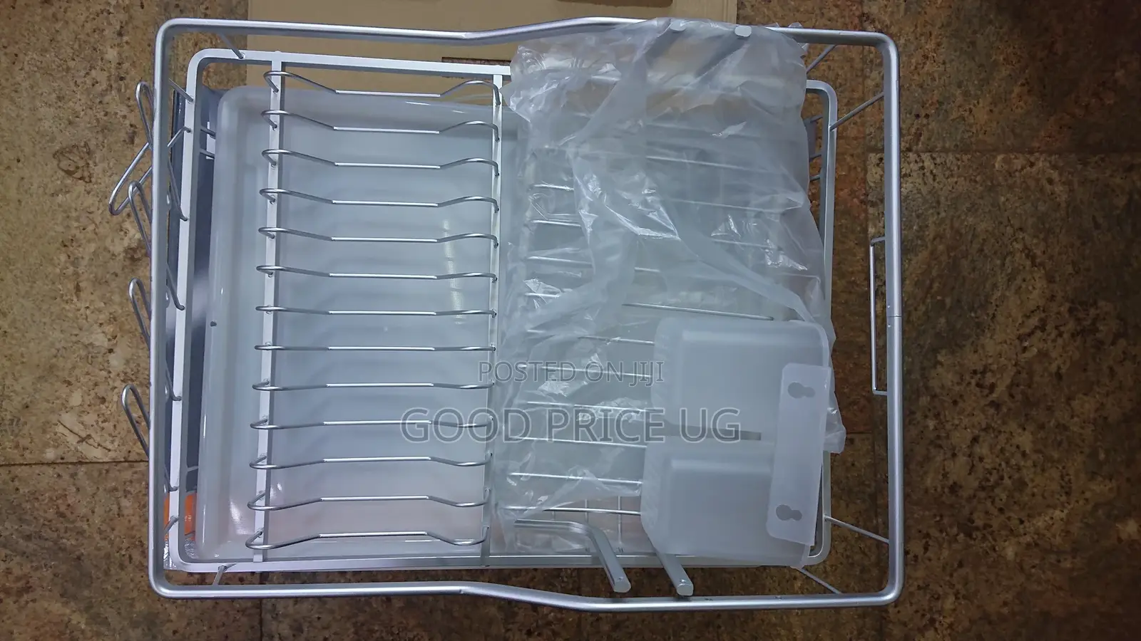 2 Layer Aluminum Dish Rack