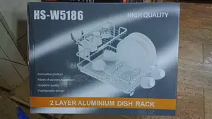 2 Layer Aluminum Dish Rack