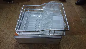 2 Layer Aluminum Dish Rack