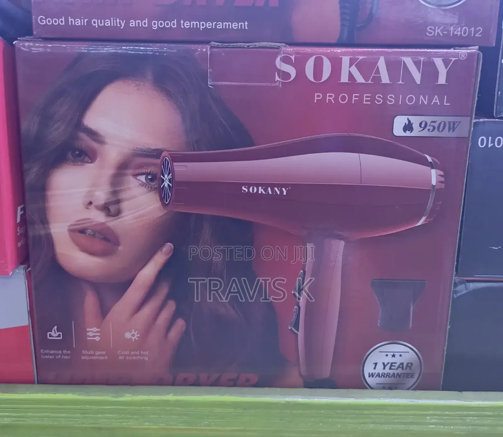 Sokany 950w Professional Hair Dryer