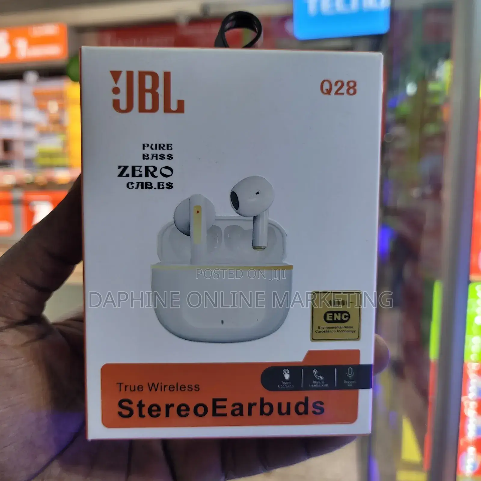 JBL Pure Bass Wireless/TWS Bluetooth Earbuds JBL