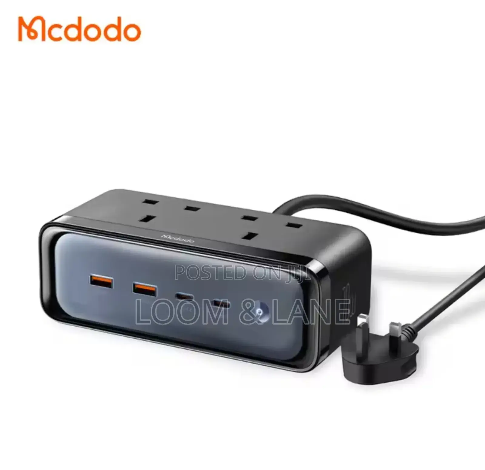 6 in 1 70W Gan Lightning Protection Power Strip