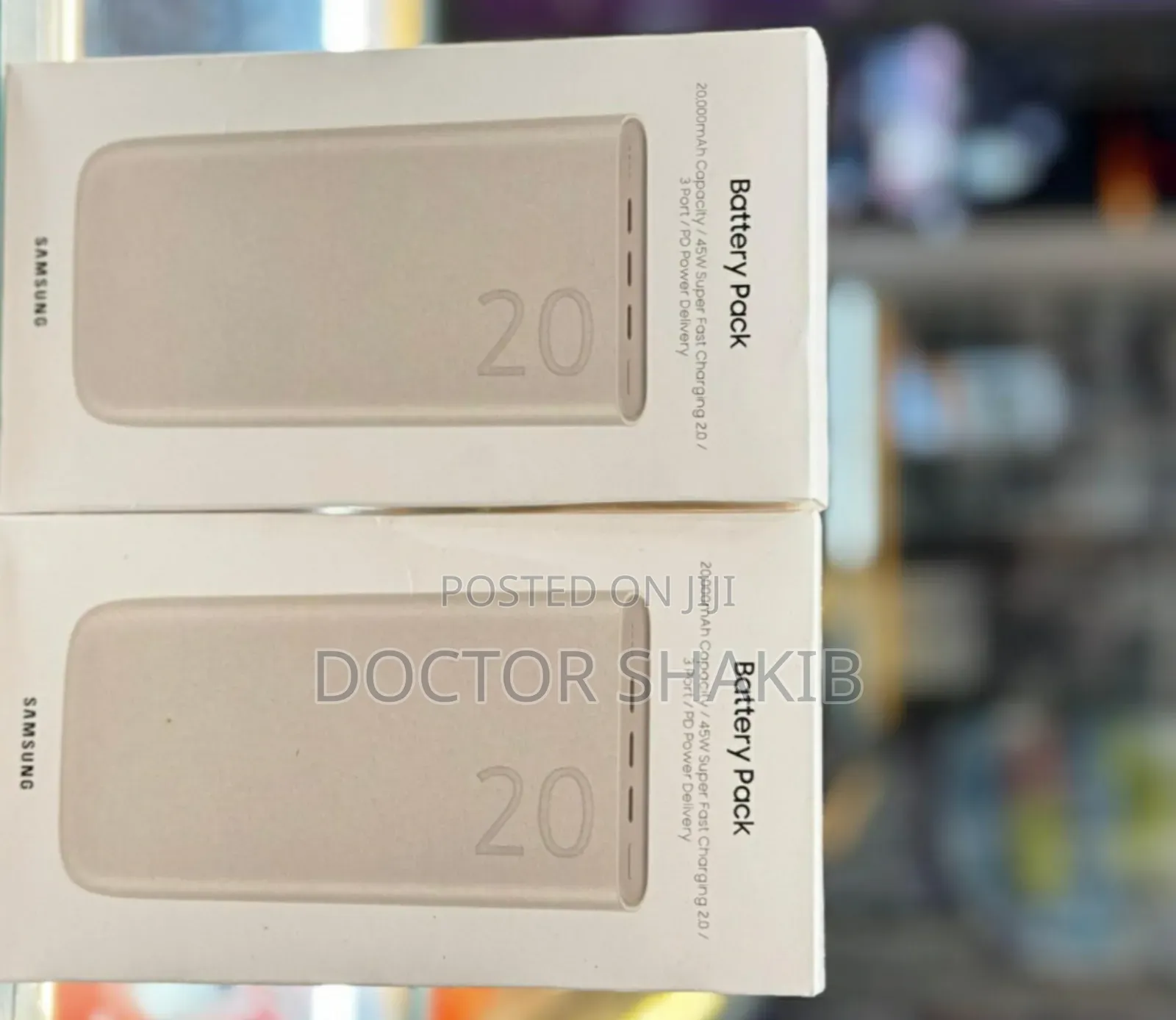 Unique Samsung Battery Pack 20,000MAH