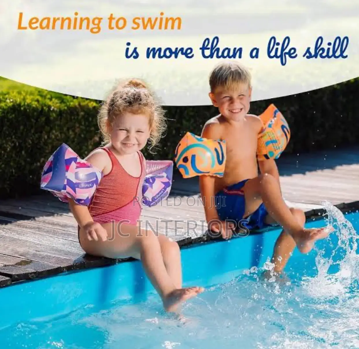 Arms FLOATS Swim School Perfect Fit Fabric - Swim Level 3