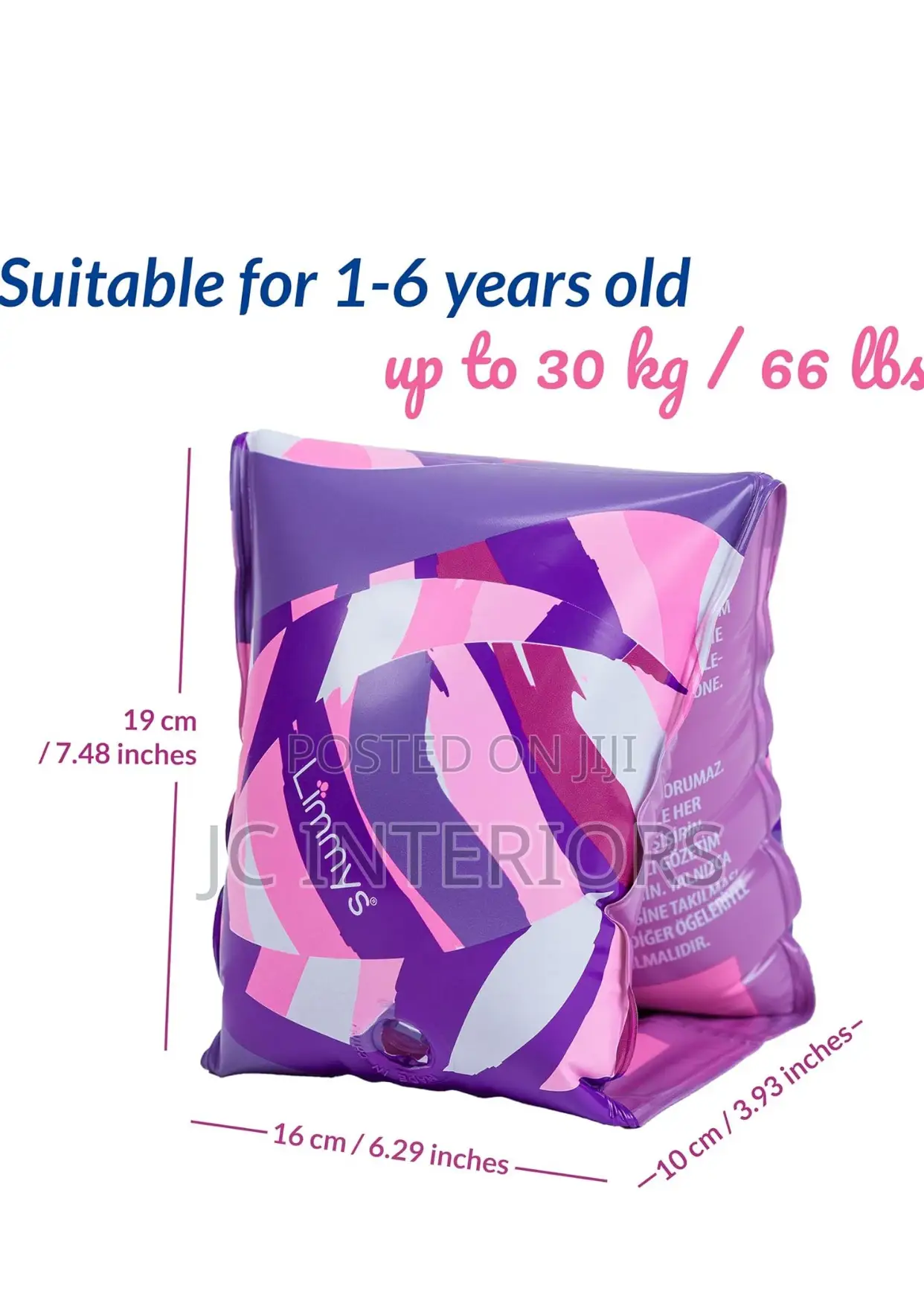 Arms FLOATS Swim School Perfect Fit Fabric - Swim Level 3